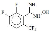 2,3-二氟-N-羥基-6-三氟甲基苯甲脒；
2,3-Difluoro-N-hydroxy-6-(trifluoromethyl)benzenecarboximidamide；
DFAO